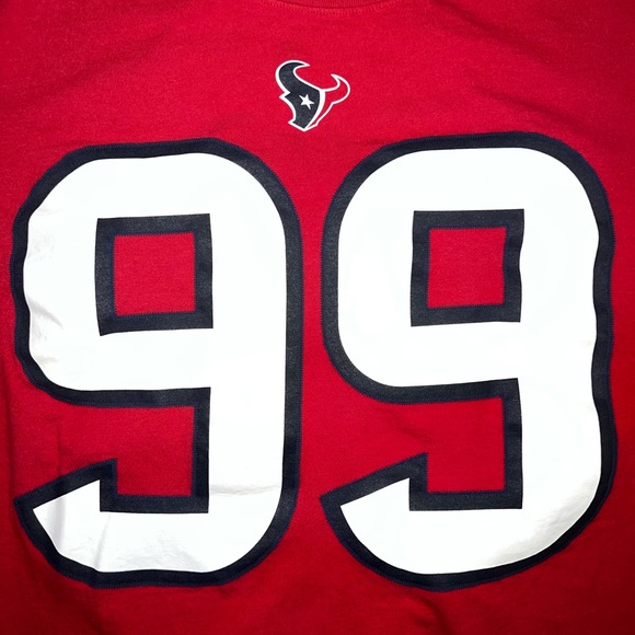 Houston Texans Nike JJ Watt Shirt Jersey Large Vintage - Picture 2 of 4